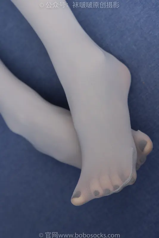 稚予-黑皮鞋、厚灰丝（花絮版） - BoBoSocks袜啵啵